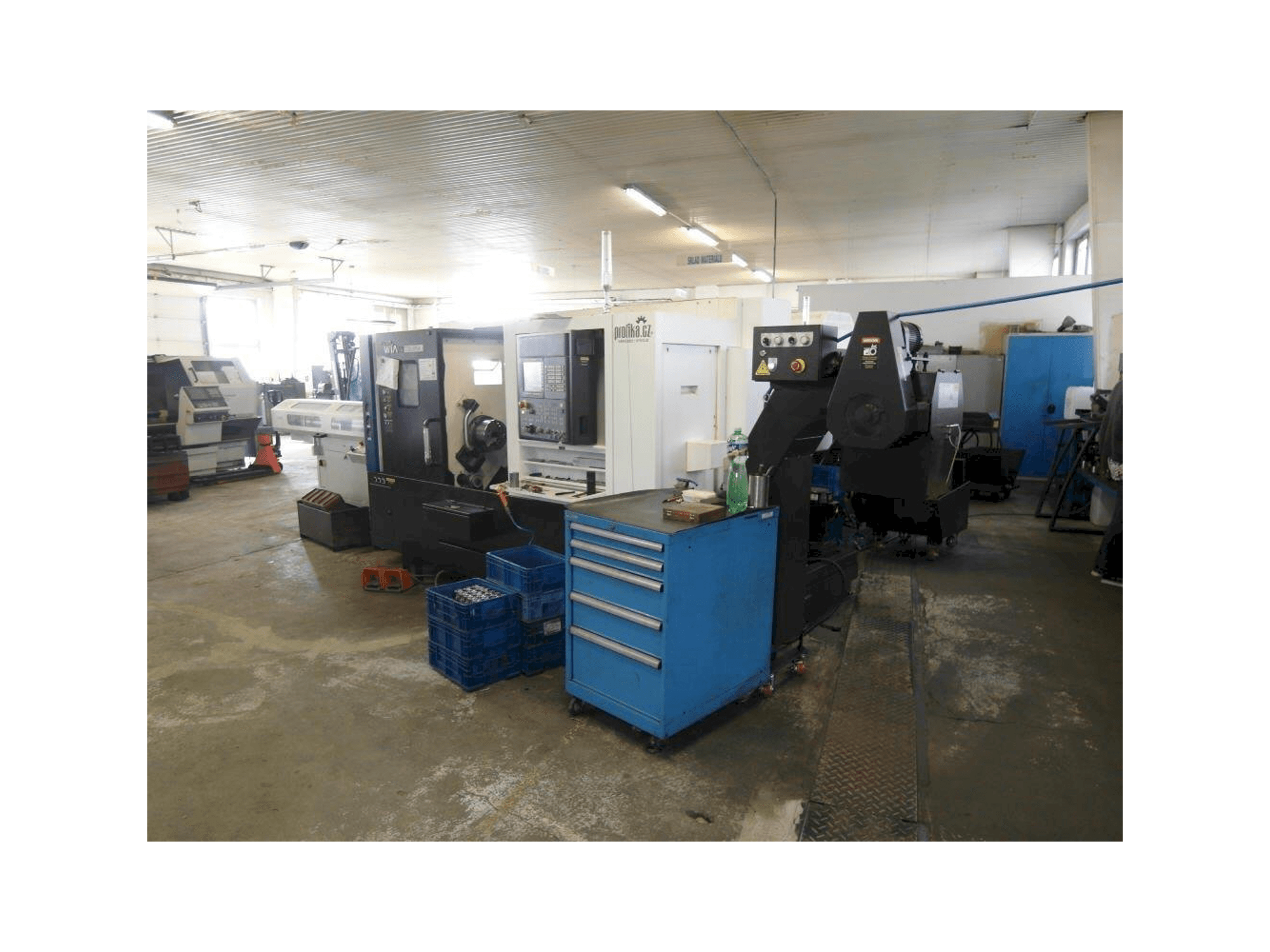 Front view of Hyundai Wia L230LMSA machine