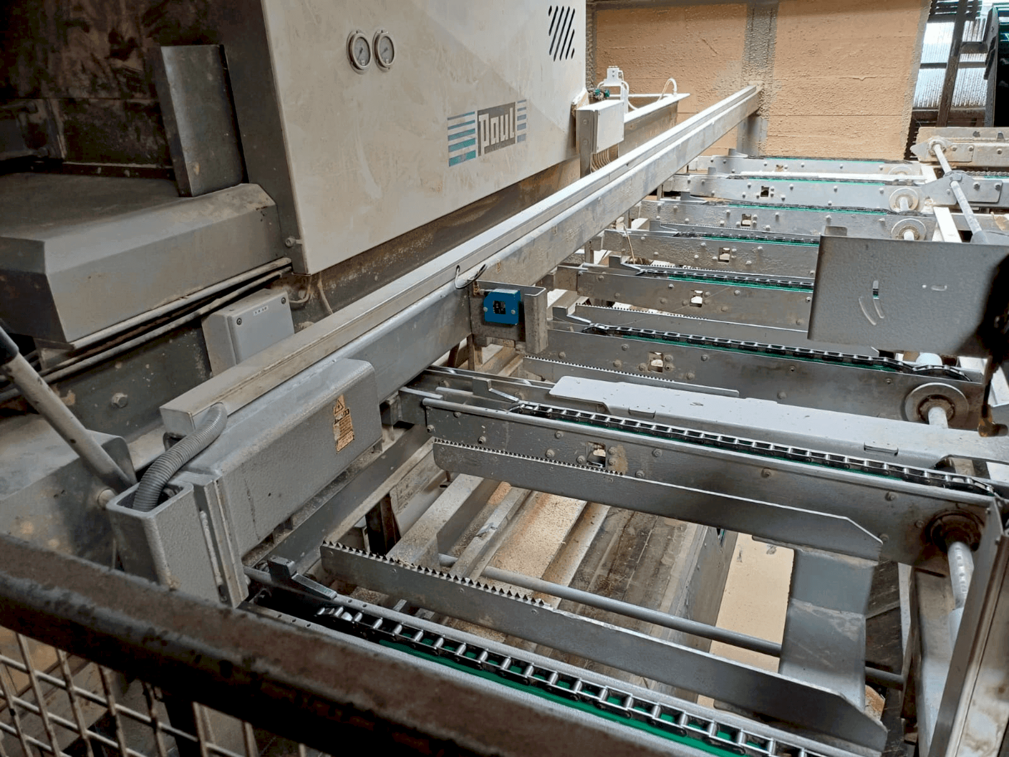 Front view of Paul Reinhardt BK 1000 machine