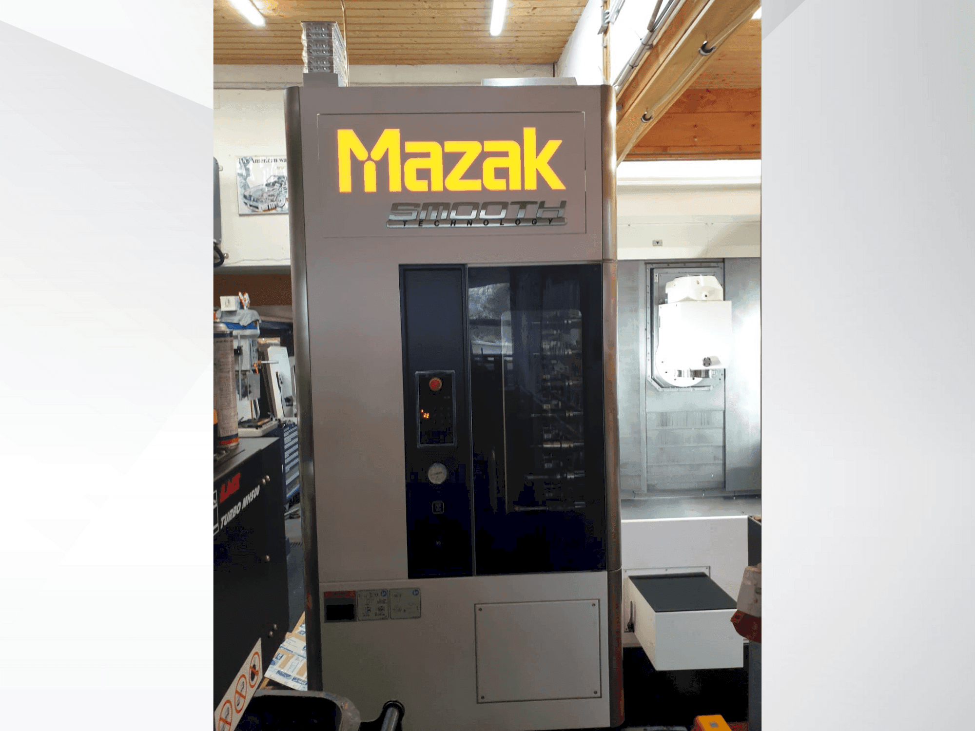 Front view of Mazak INTEGREX j-200S machine