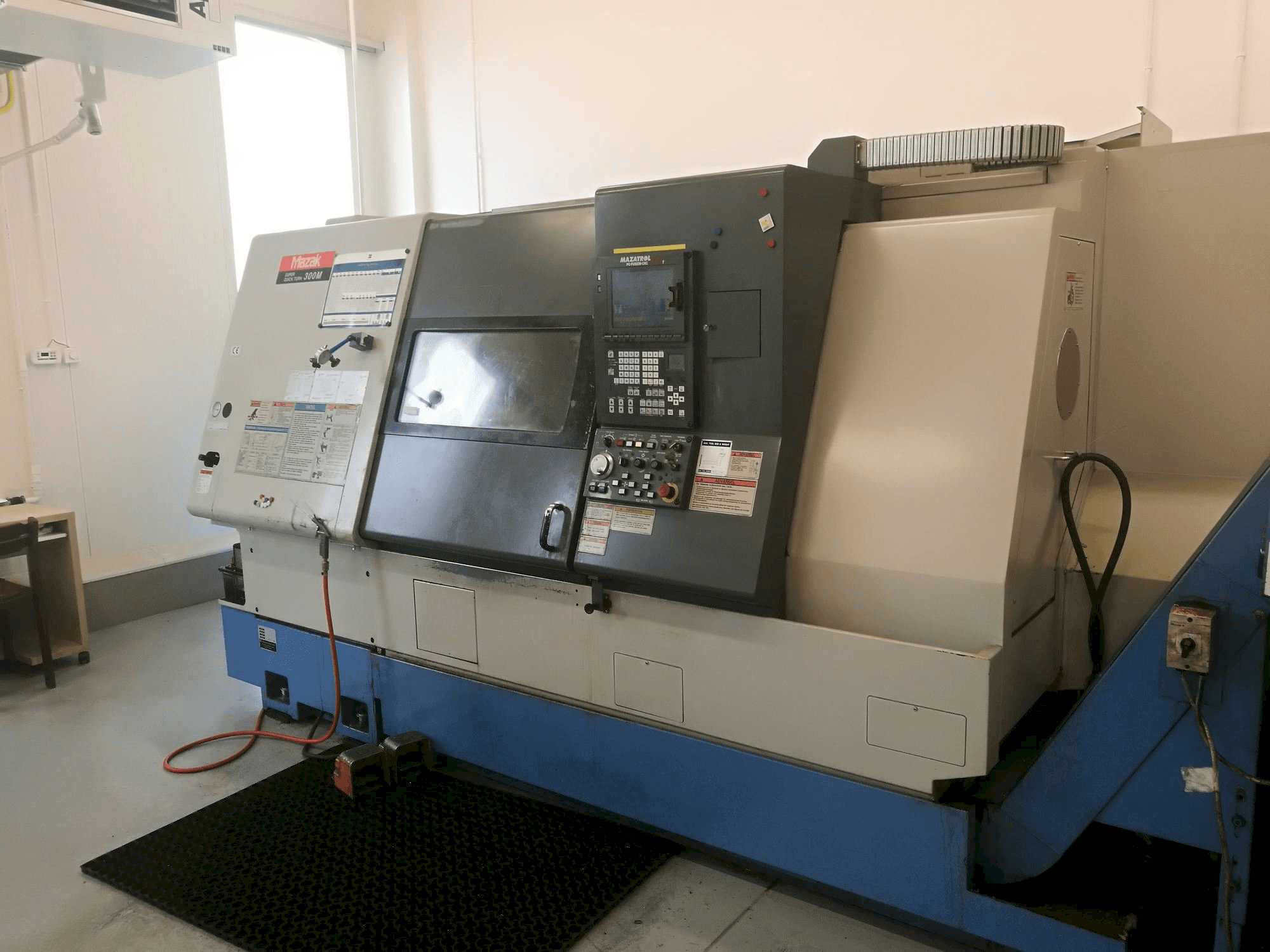 Front view of Mazak SQT-300M machine