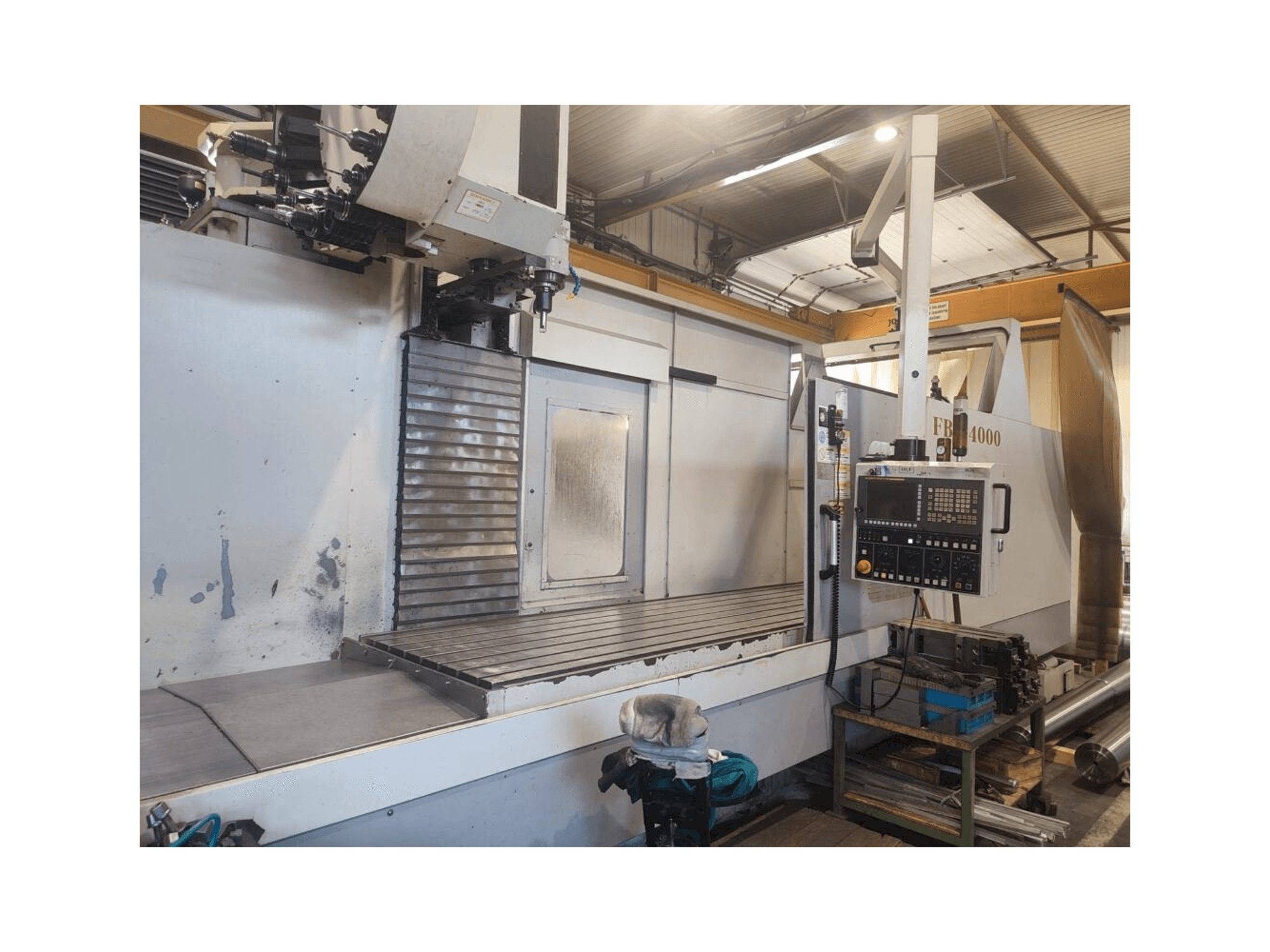 Front view of Eumach FBE-4000 machine