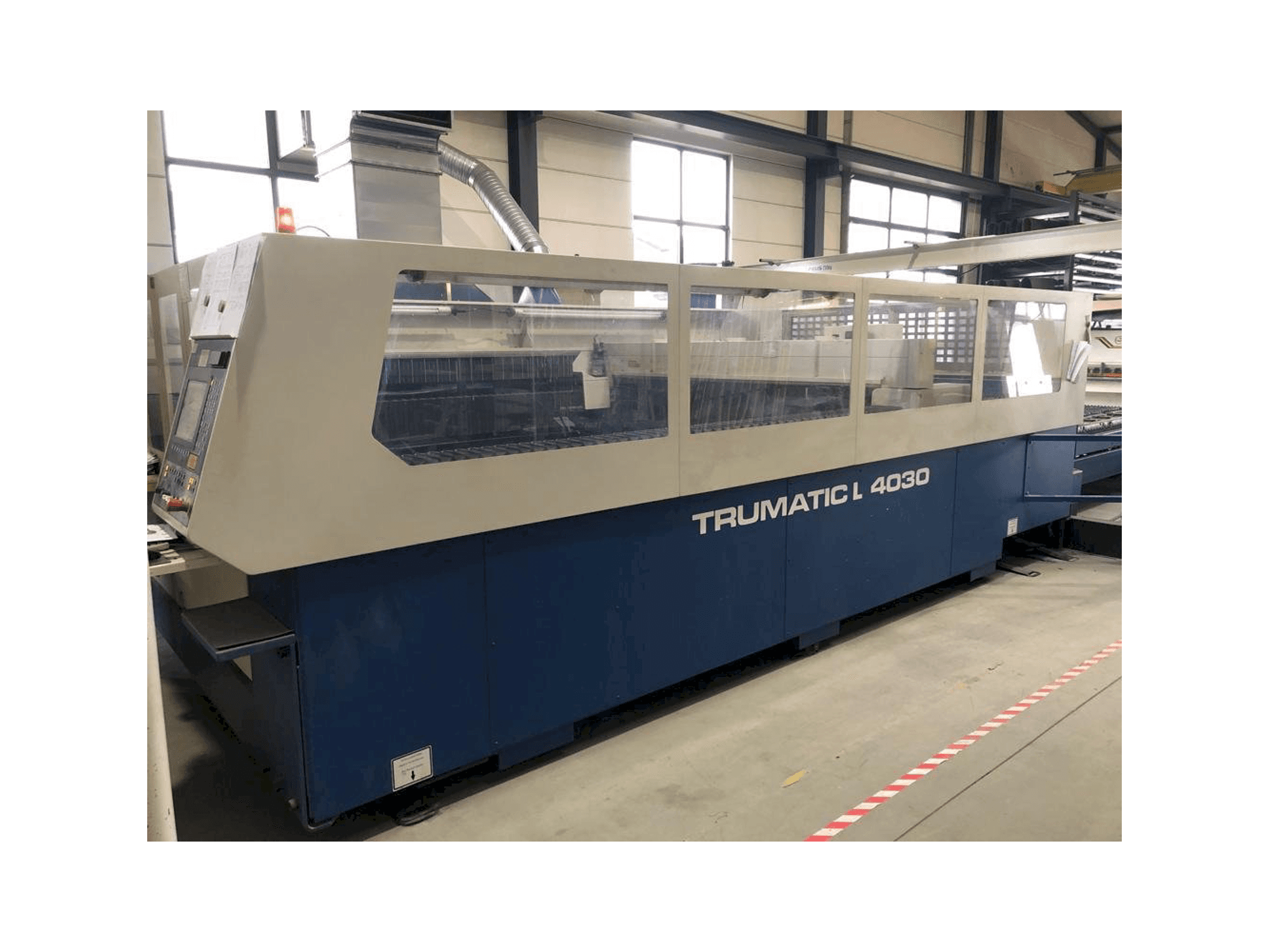 Front view of Trumpf Trumatic L4030 machine