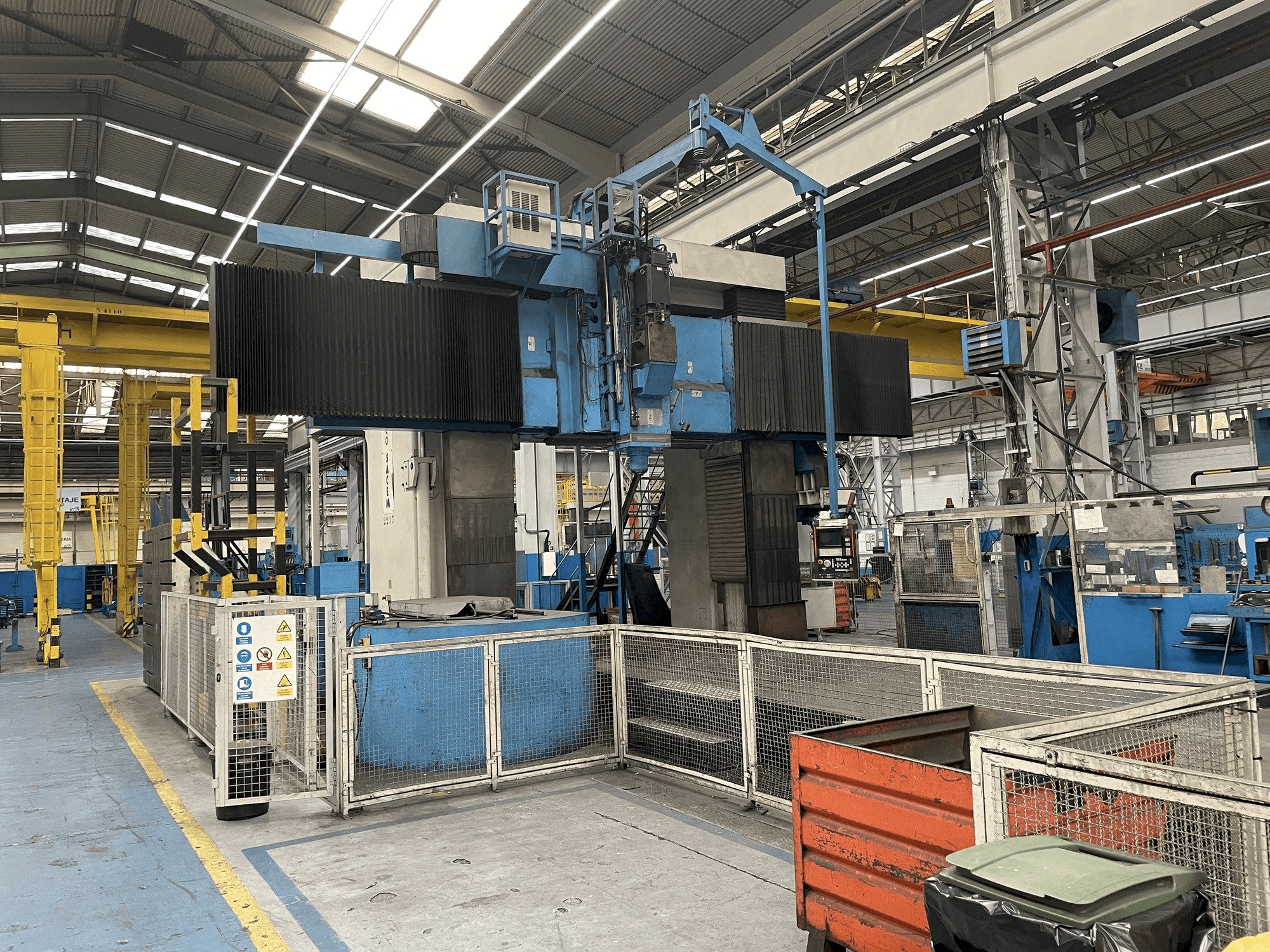 Front view of AMCO-SACEM ACEM FPF1-3300 machine