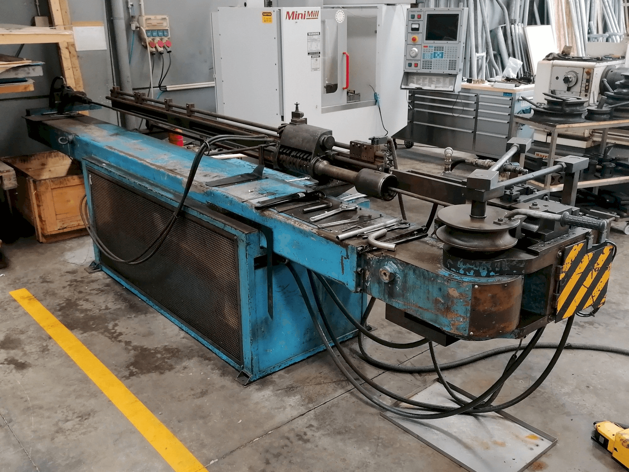 Front view of Amob CH69 machine