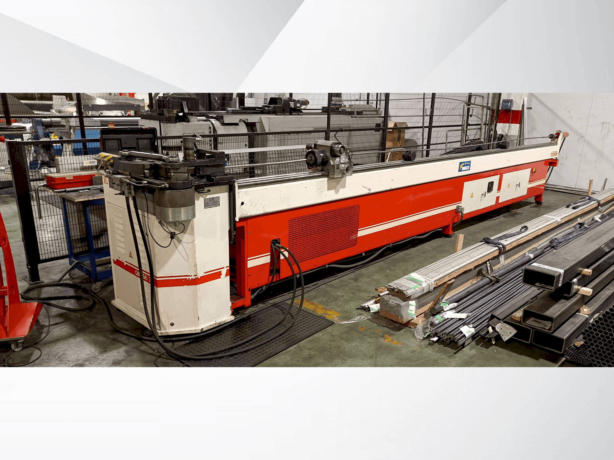 Front view of INECO GBMS 6/3X machine