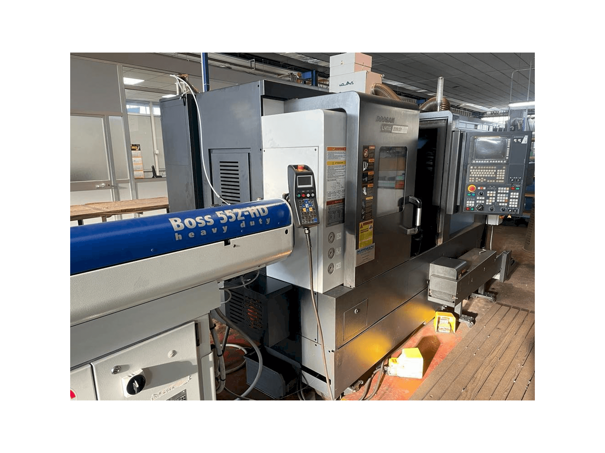 Front view of Doosan LYNX 220LSY machine