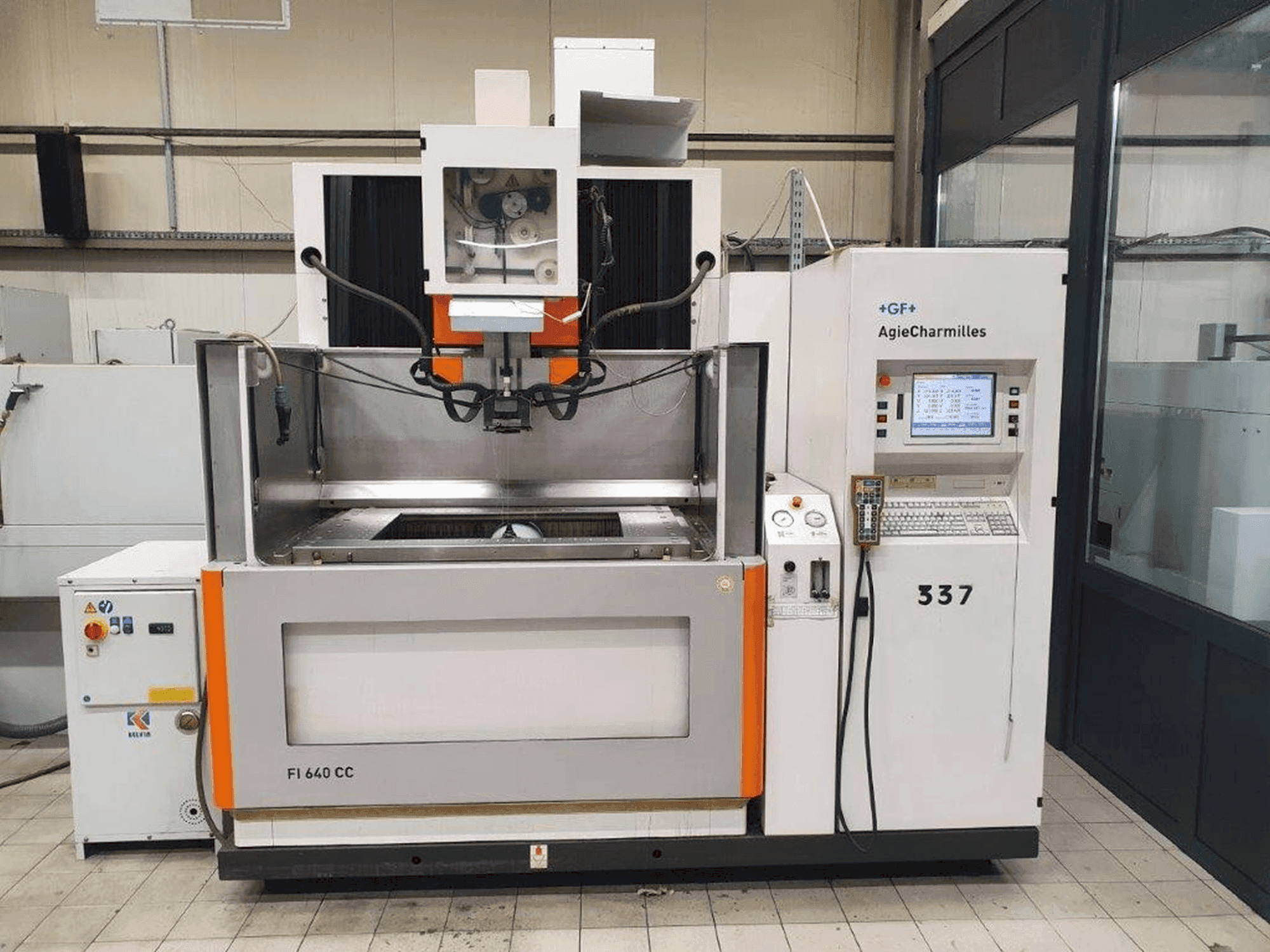 Front view of AgieCharmilles FI 640 CC machine