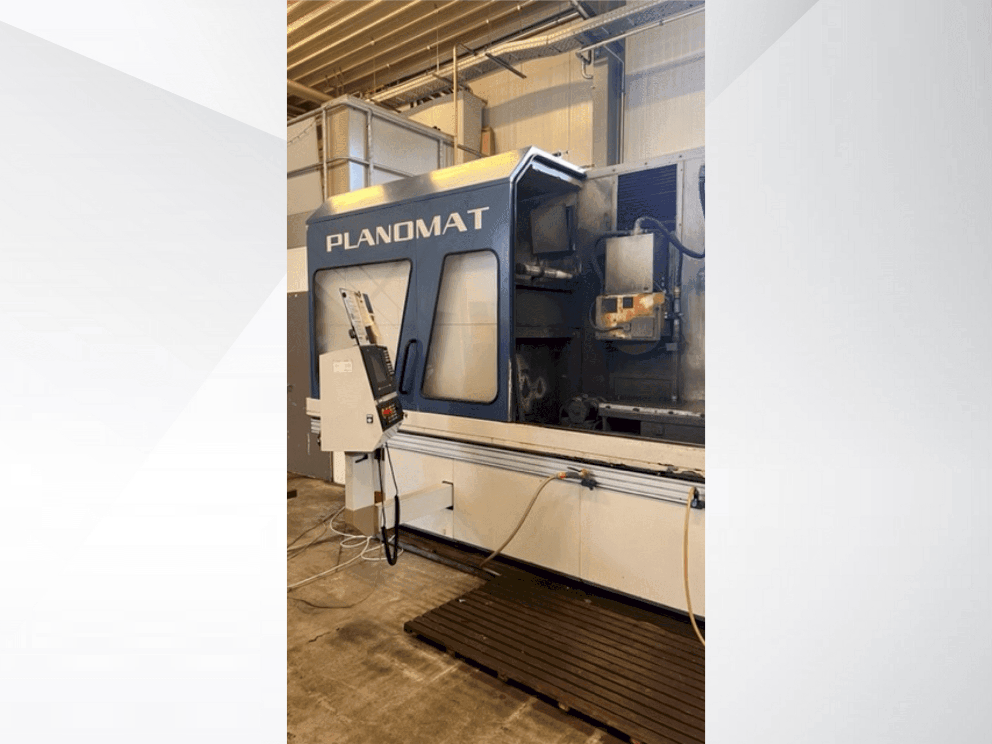 Front view of BLOHM Planomat 616 machine