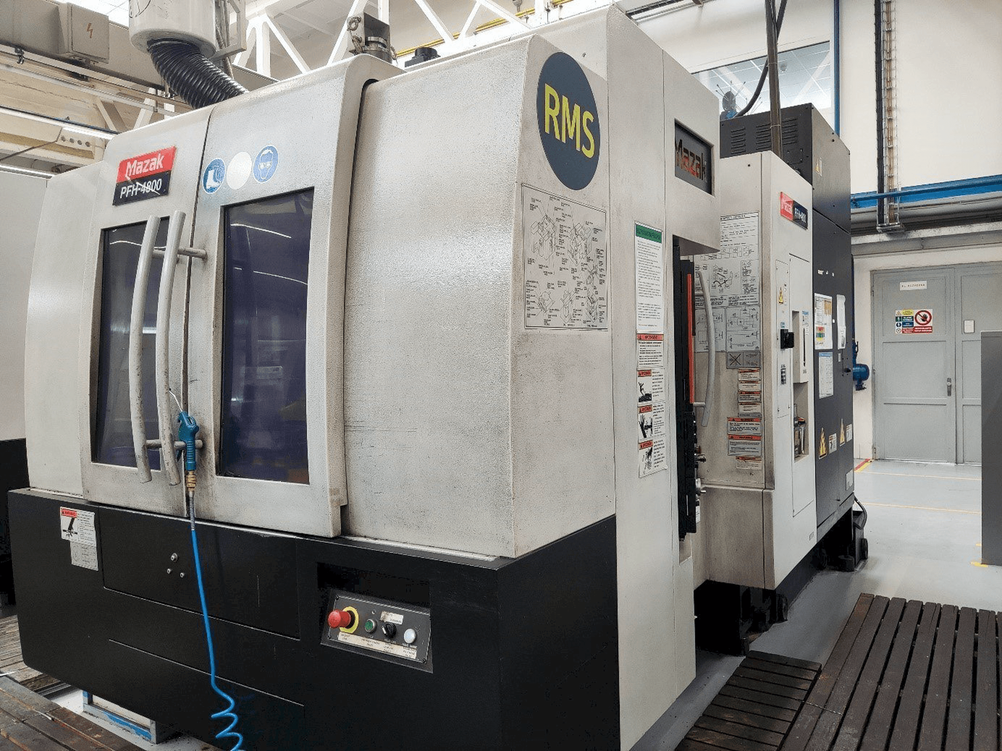 Front view of Mazak PFH-4800 machine