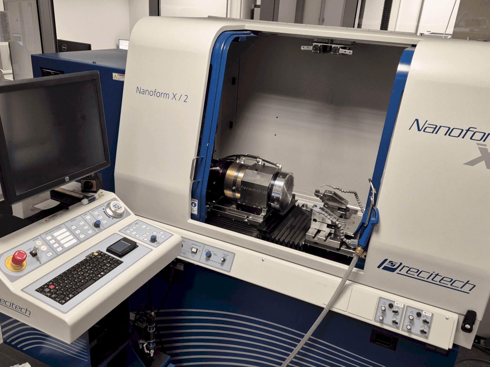 Front view of PRECITECH Nanoform X machine
