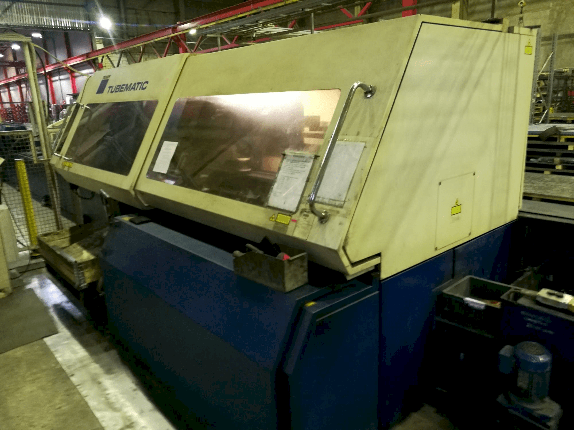 Right side view of Trumpf Tubematic machine