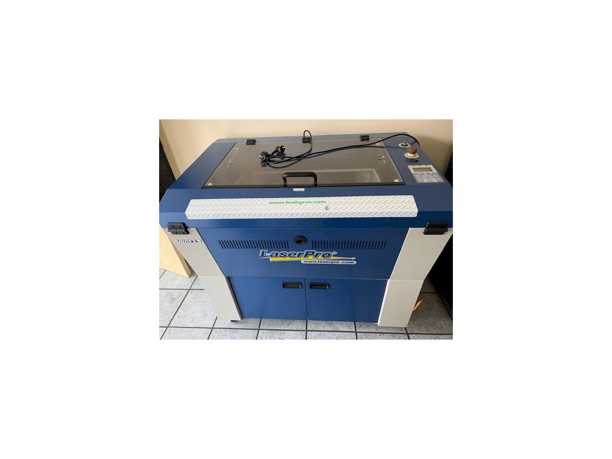 Front view of BUTH Spirit LS machine