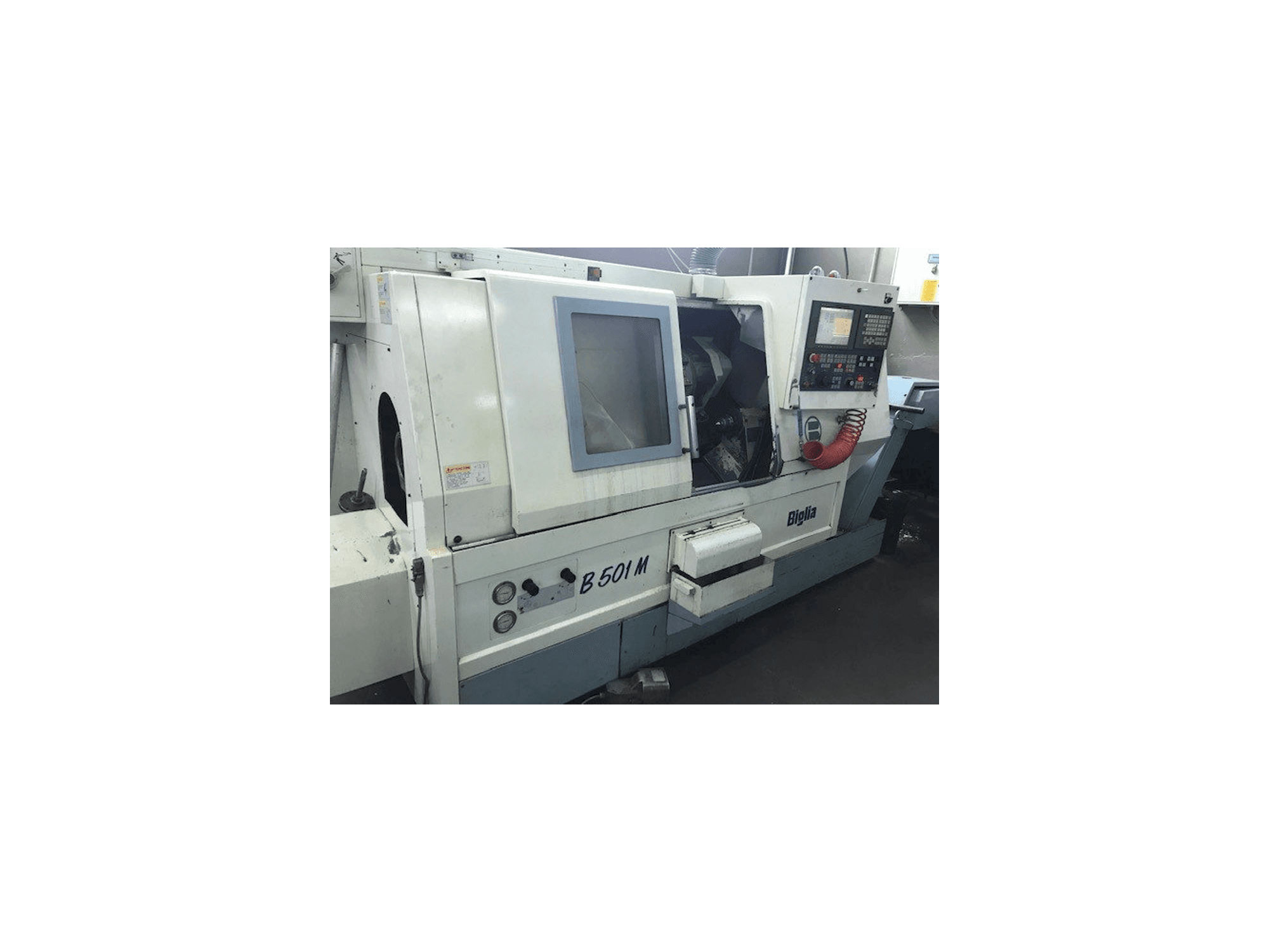 Front view of Biglia B501 machine