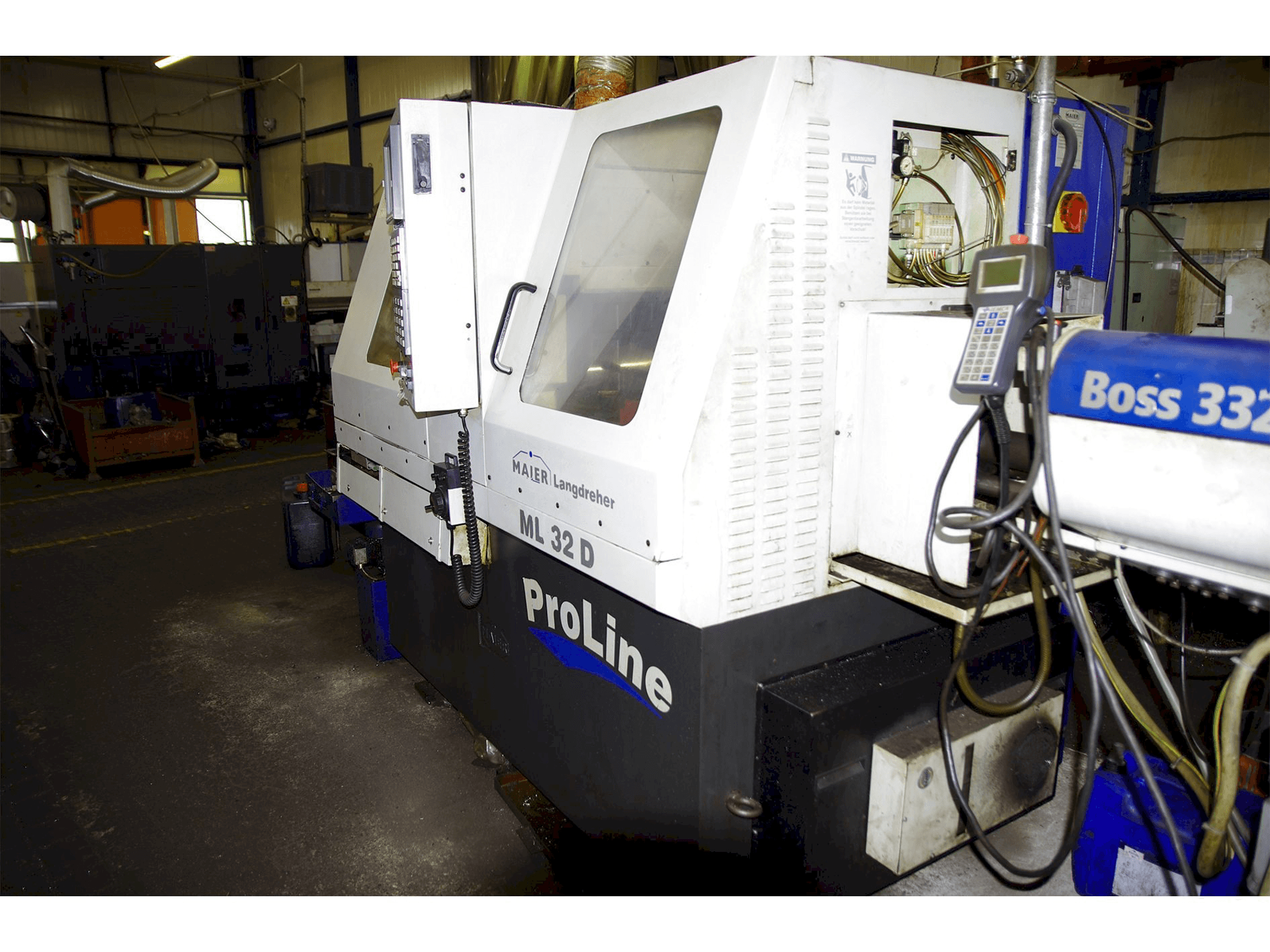 Front view of Maier ML32D machine