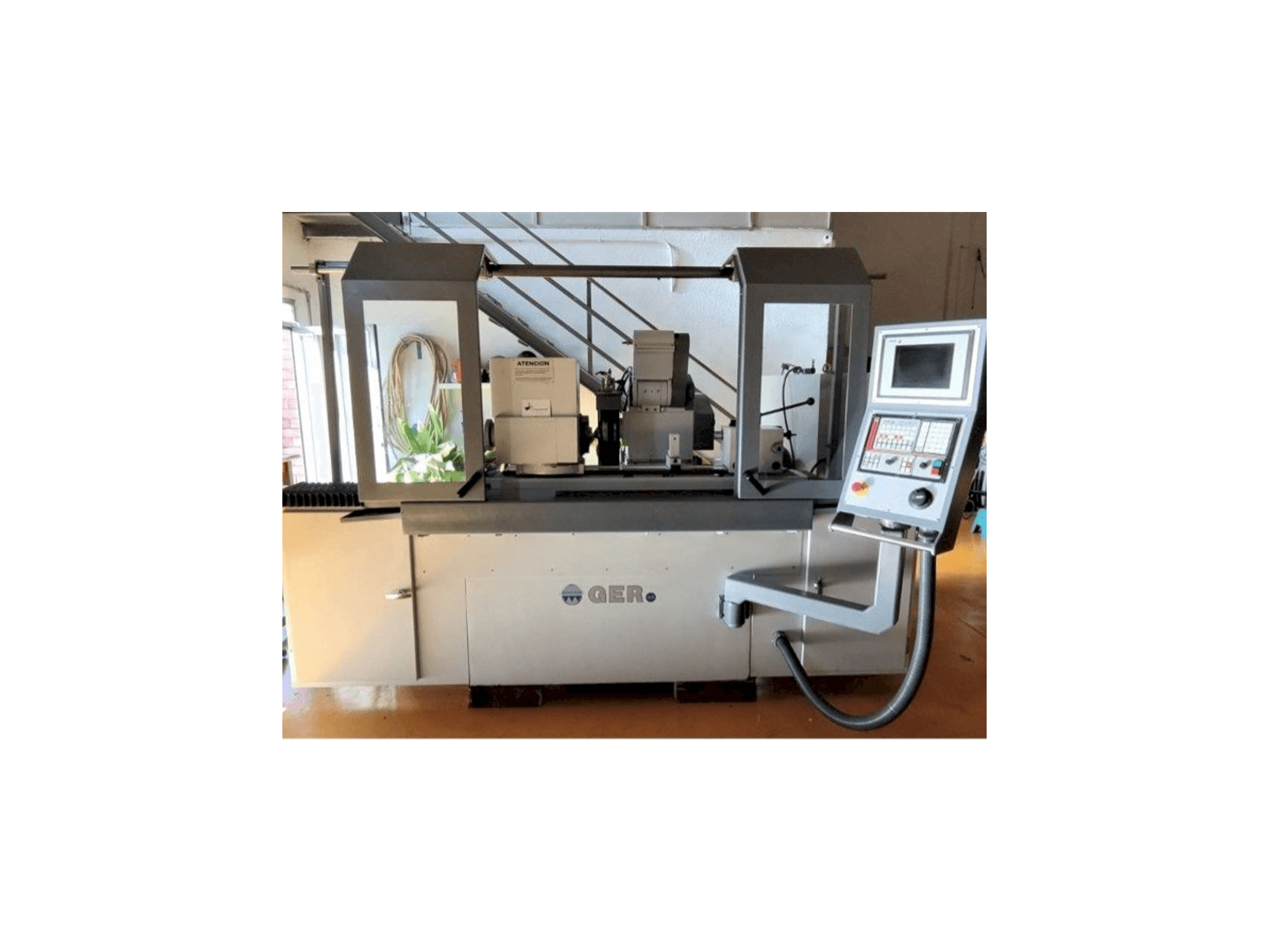 Front view of GER C-500 CNC machine