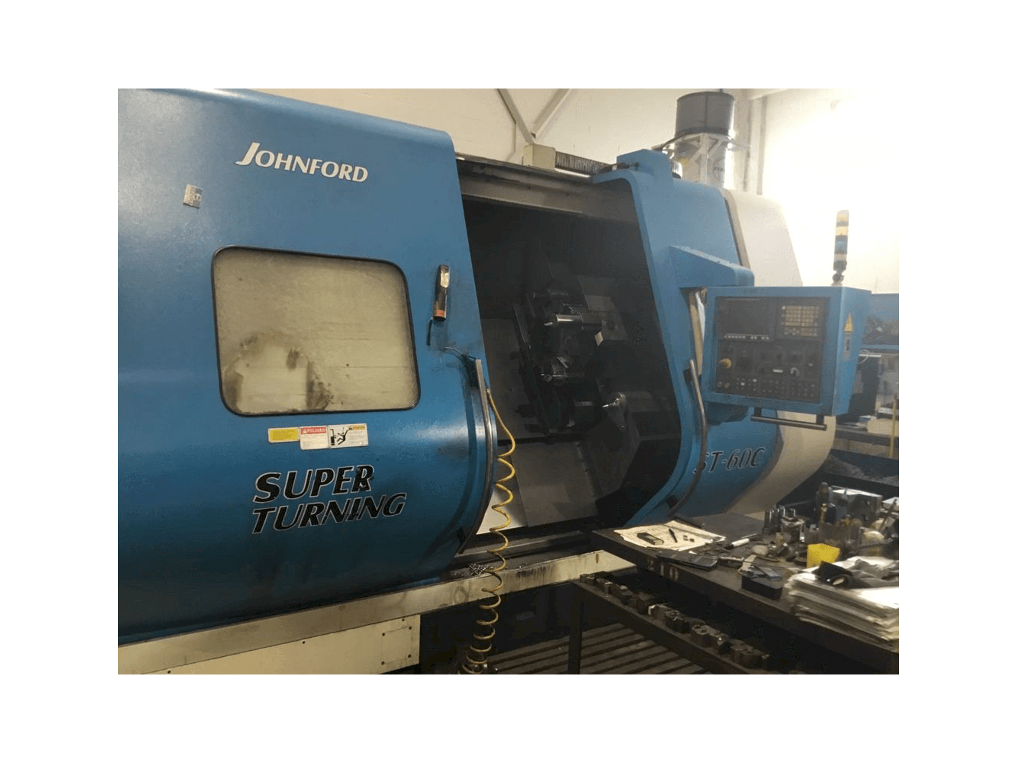 Front view of Johnford ST-60C machine