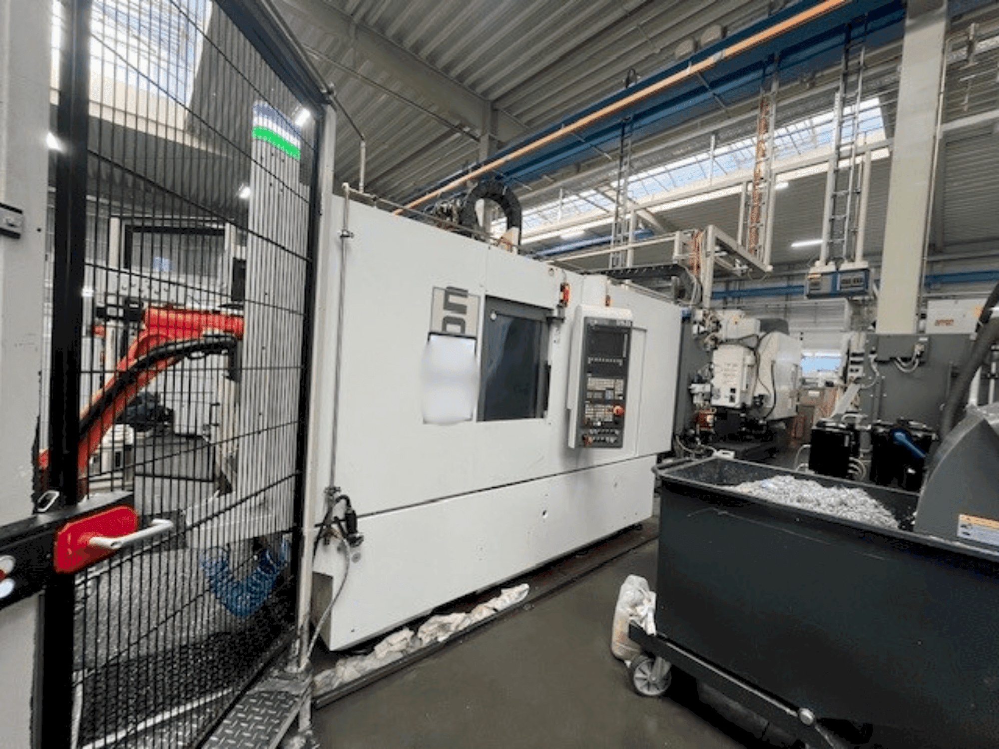 Front view of CHIRON DZ 15 W machine