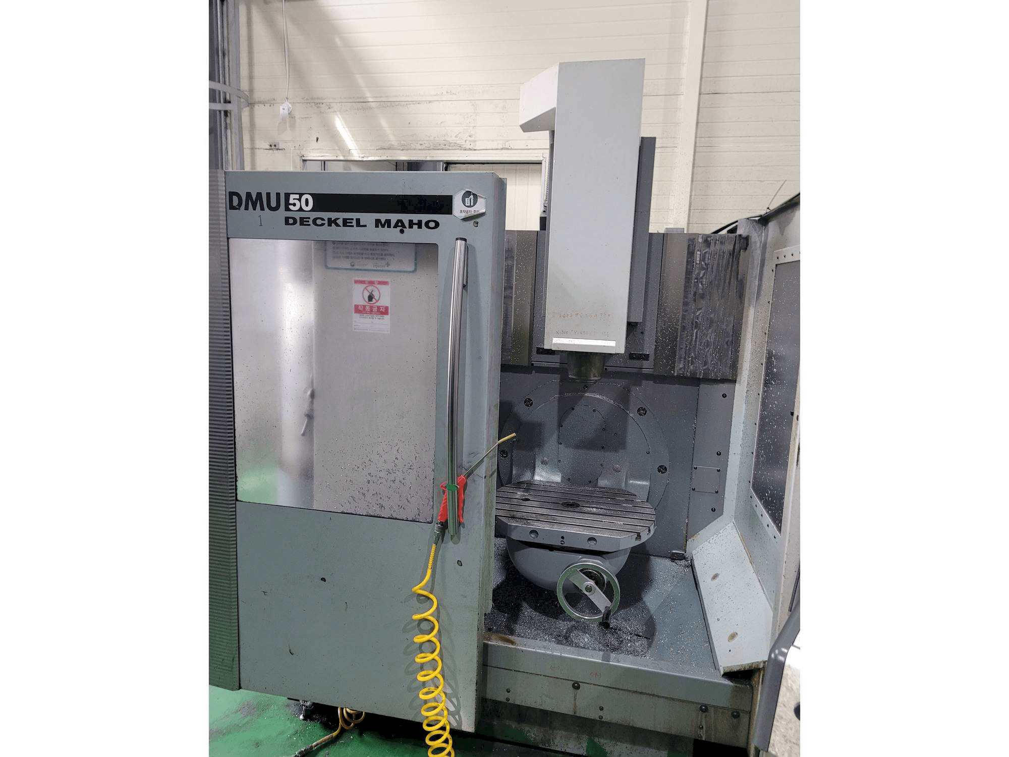 Front view of DECKEL MAHO DMU 50 machine