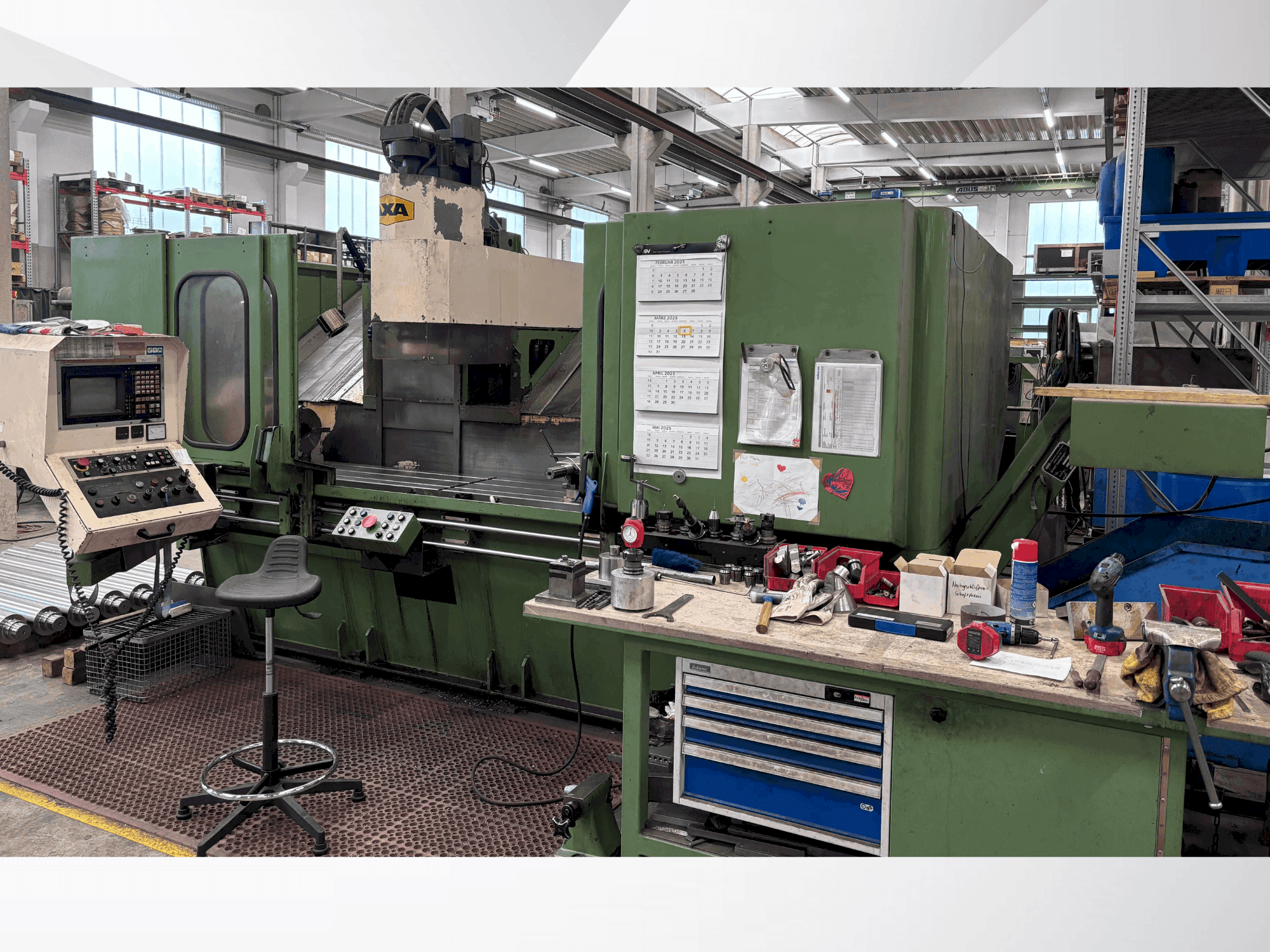 Front view of AXA VSC 2 M machine