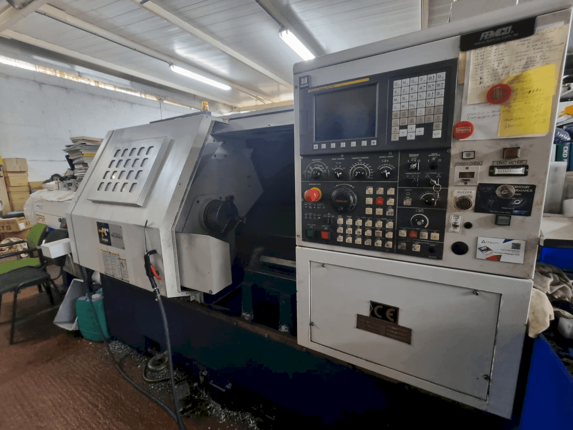 Front view of Tongtai TNL-100 AL machine