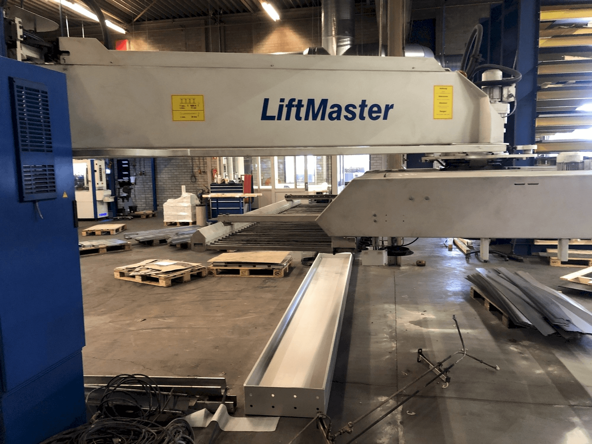 Front view of Trumpf Liftmaster machine