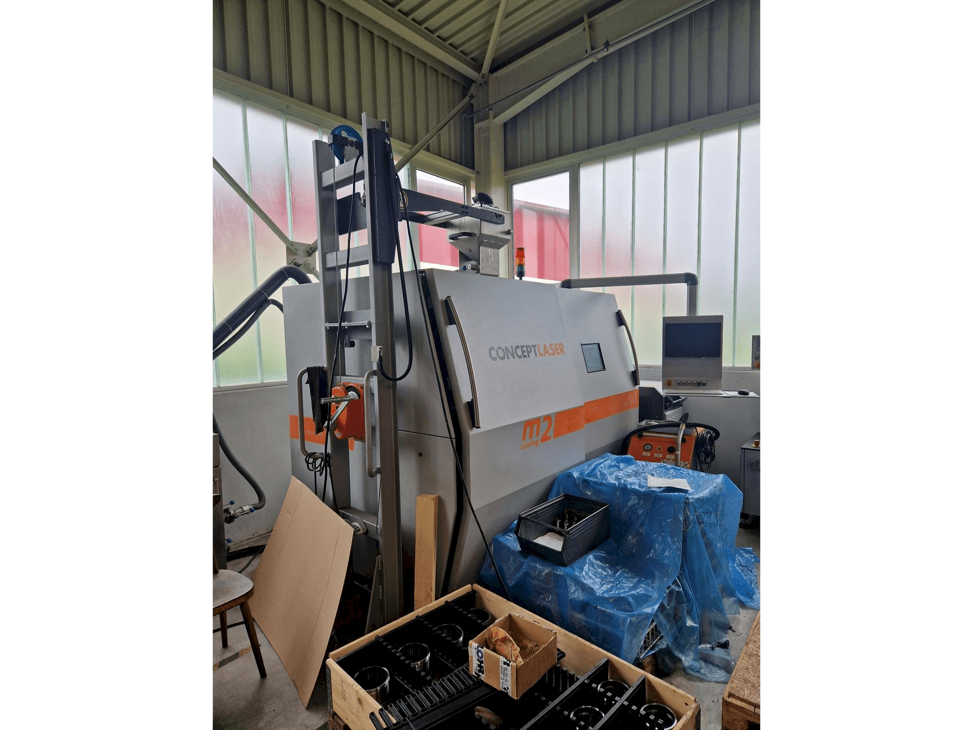 Front view of CONCEPT LASER M2 cusing machine