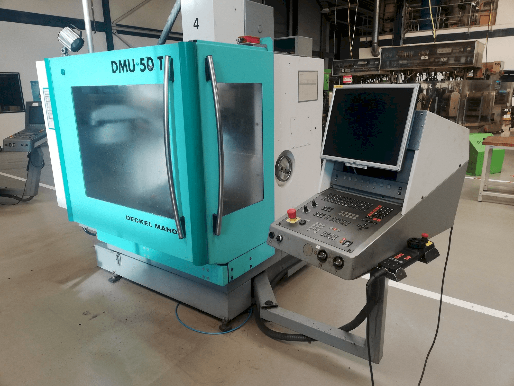 Front view of DECKEL MAHO DMU 50T machine