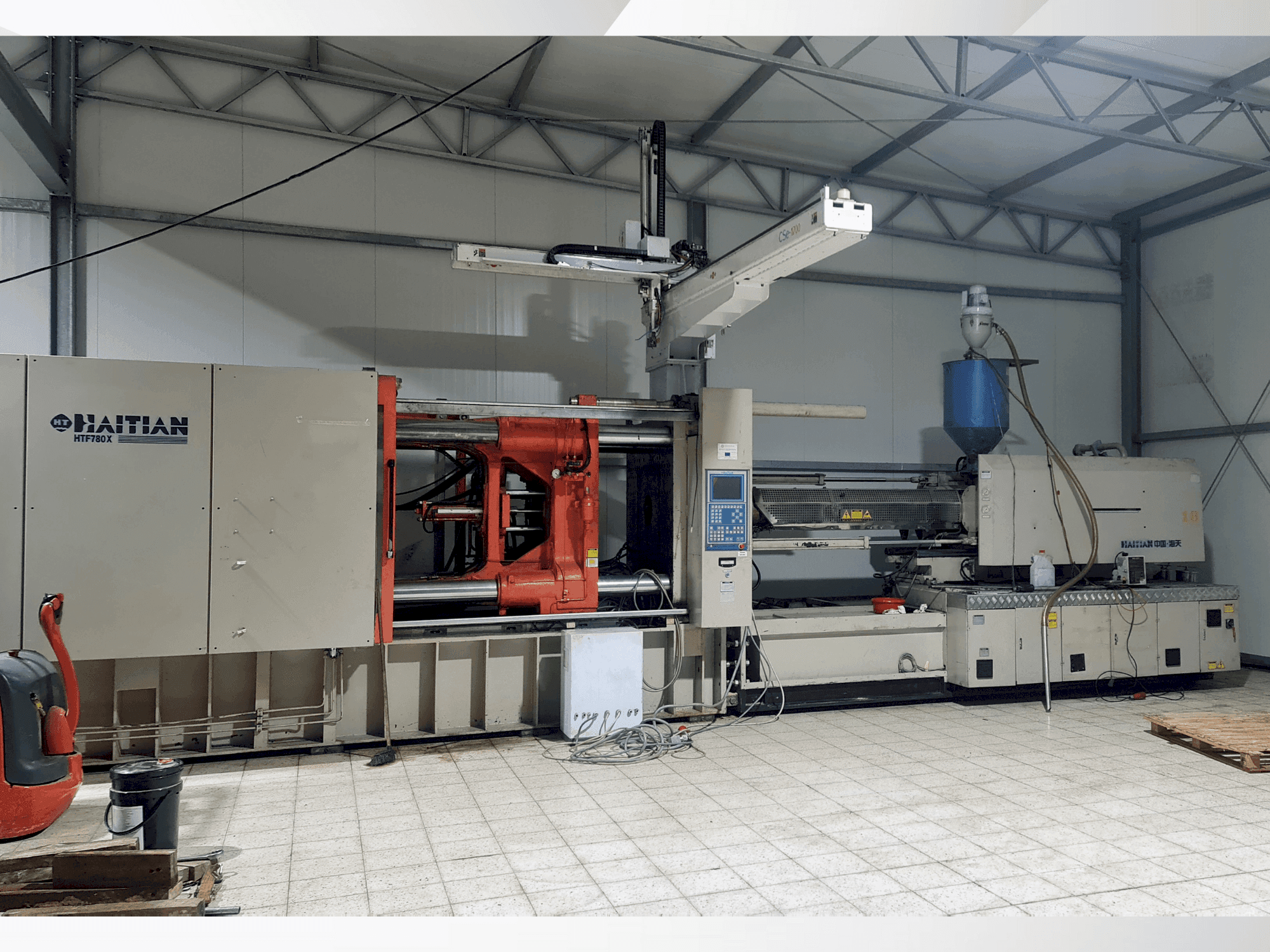 Front view of HAITIAN HTF 780x machine