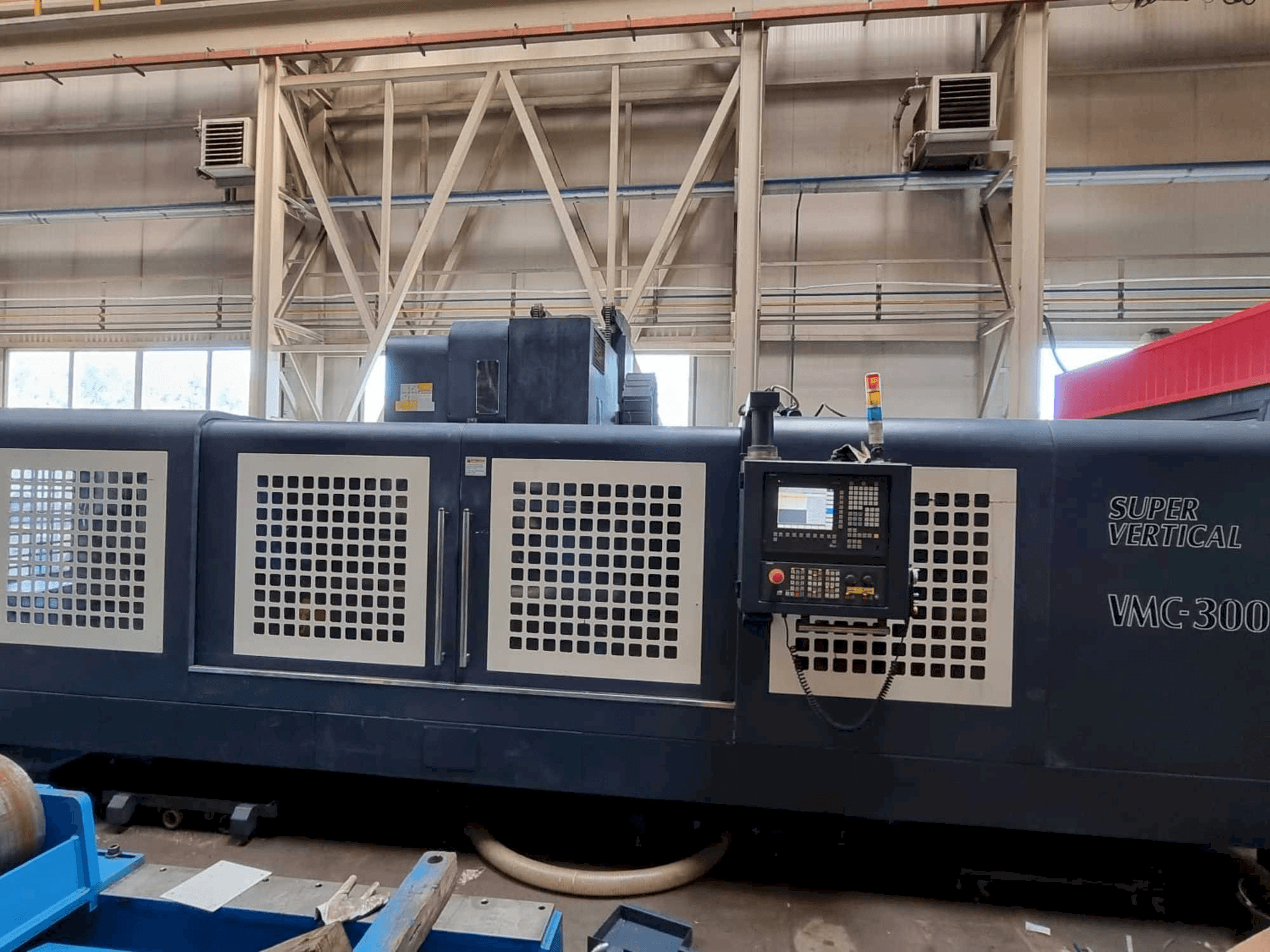 Front view of Johnford VMC-3000S machine