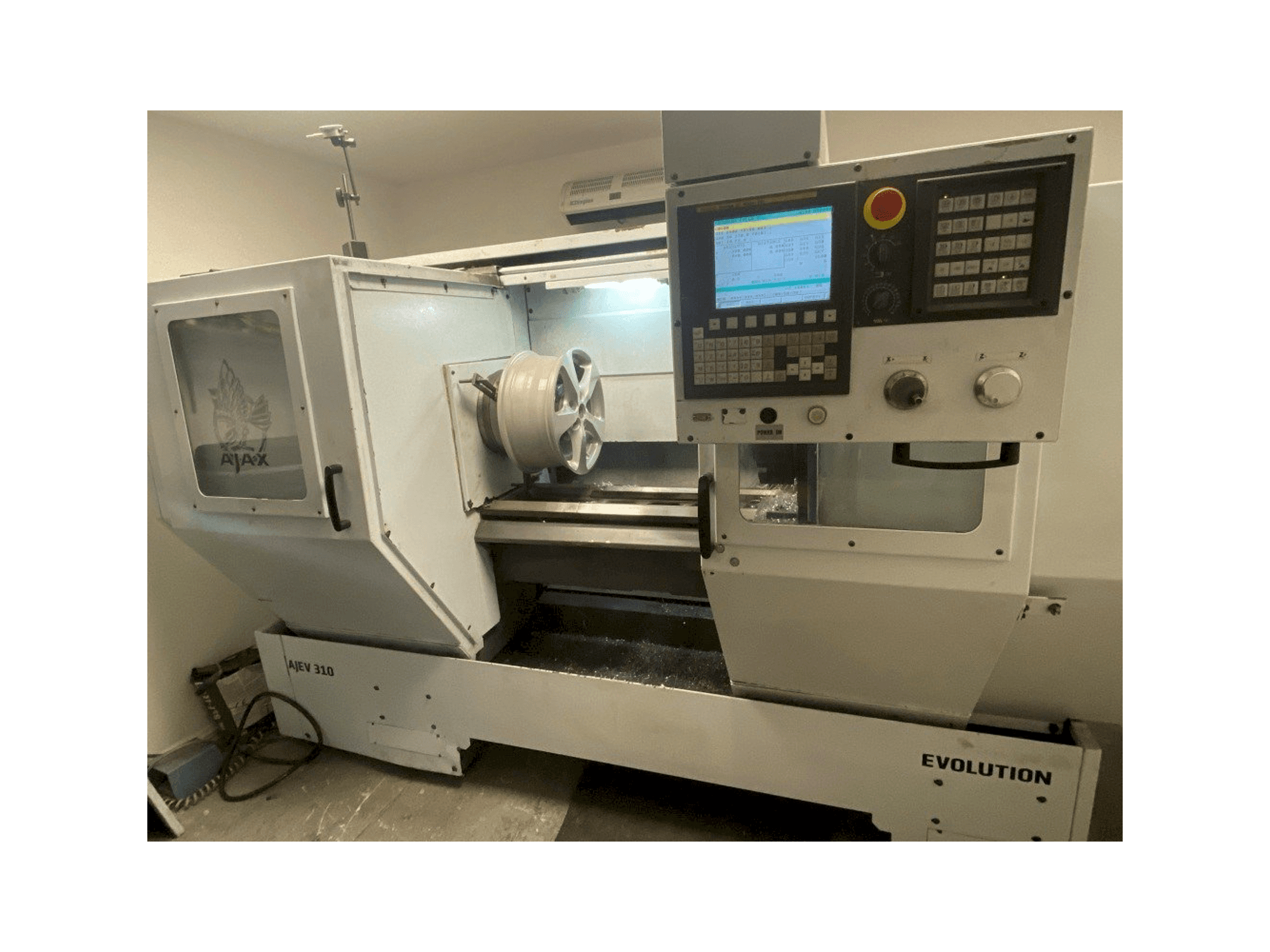 Front view of AJAX EVOLUTION AJEV 310 machine