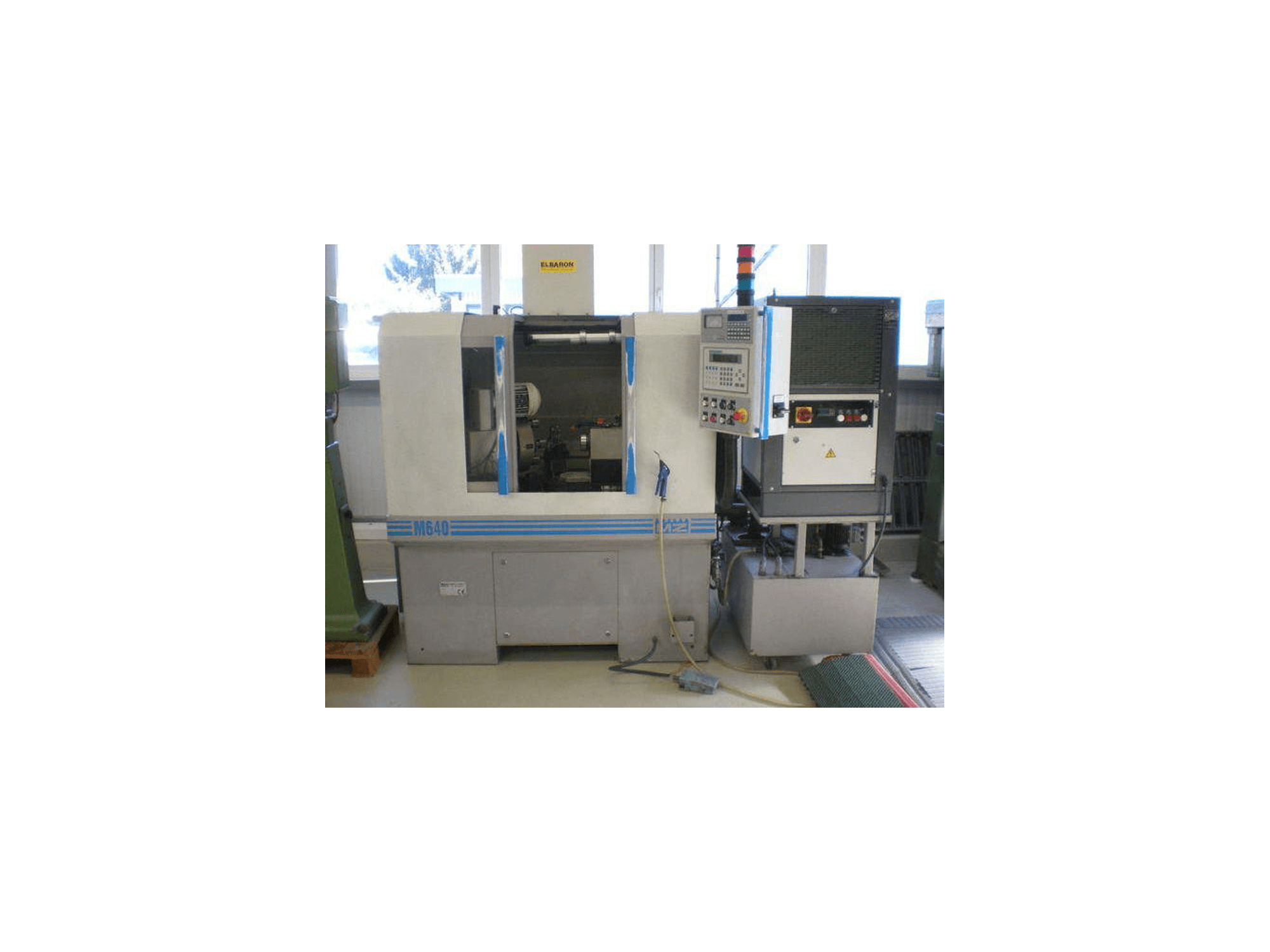 Front view of Monnier & Zahner M640 machine