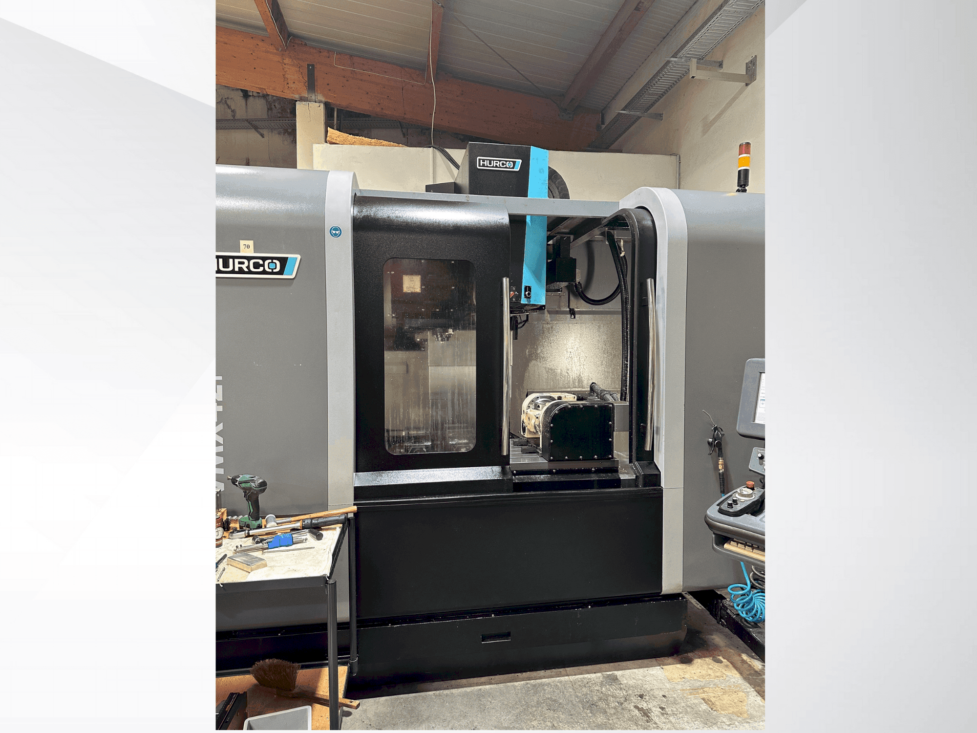 Front view of Hurco VMX 42i machine