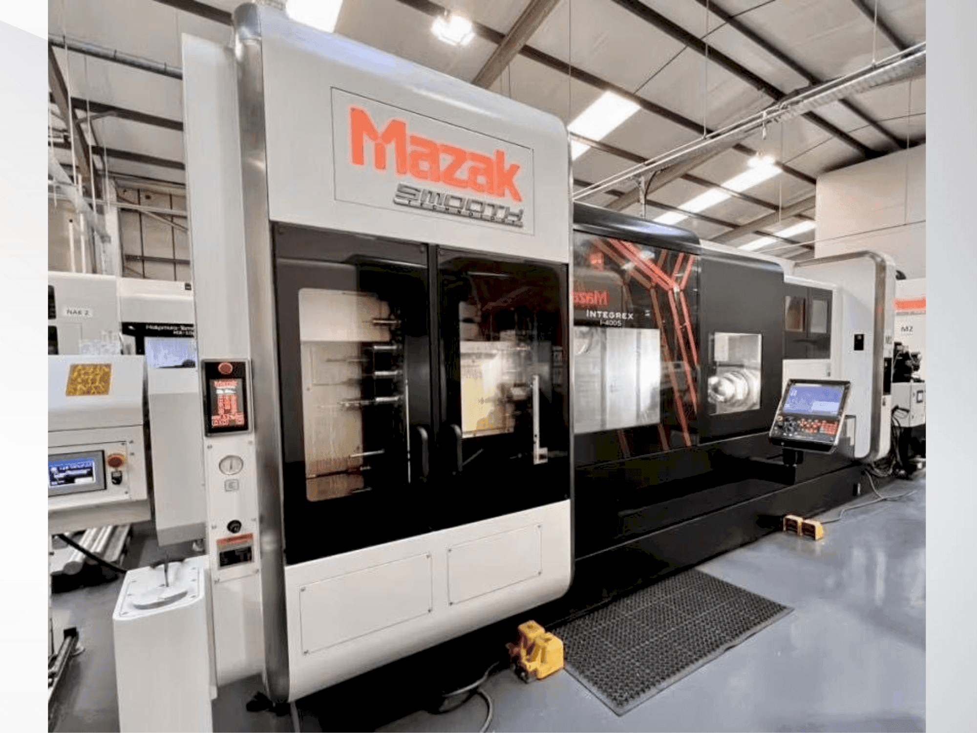 Front view of Mazak INTEGREX i-400 S machine