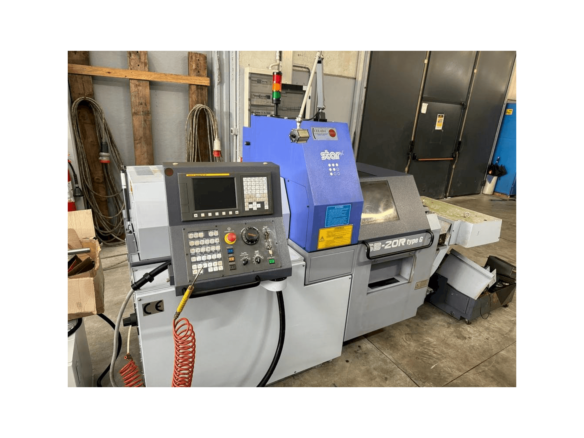 Front view of Star SB-20R TYPE G machine