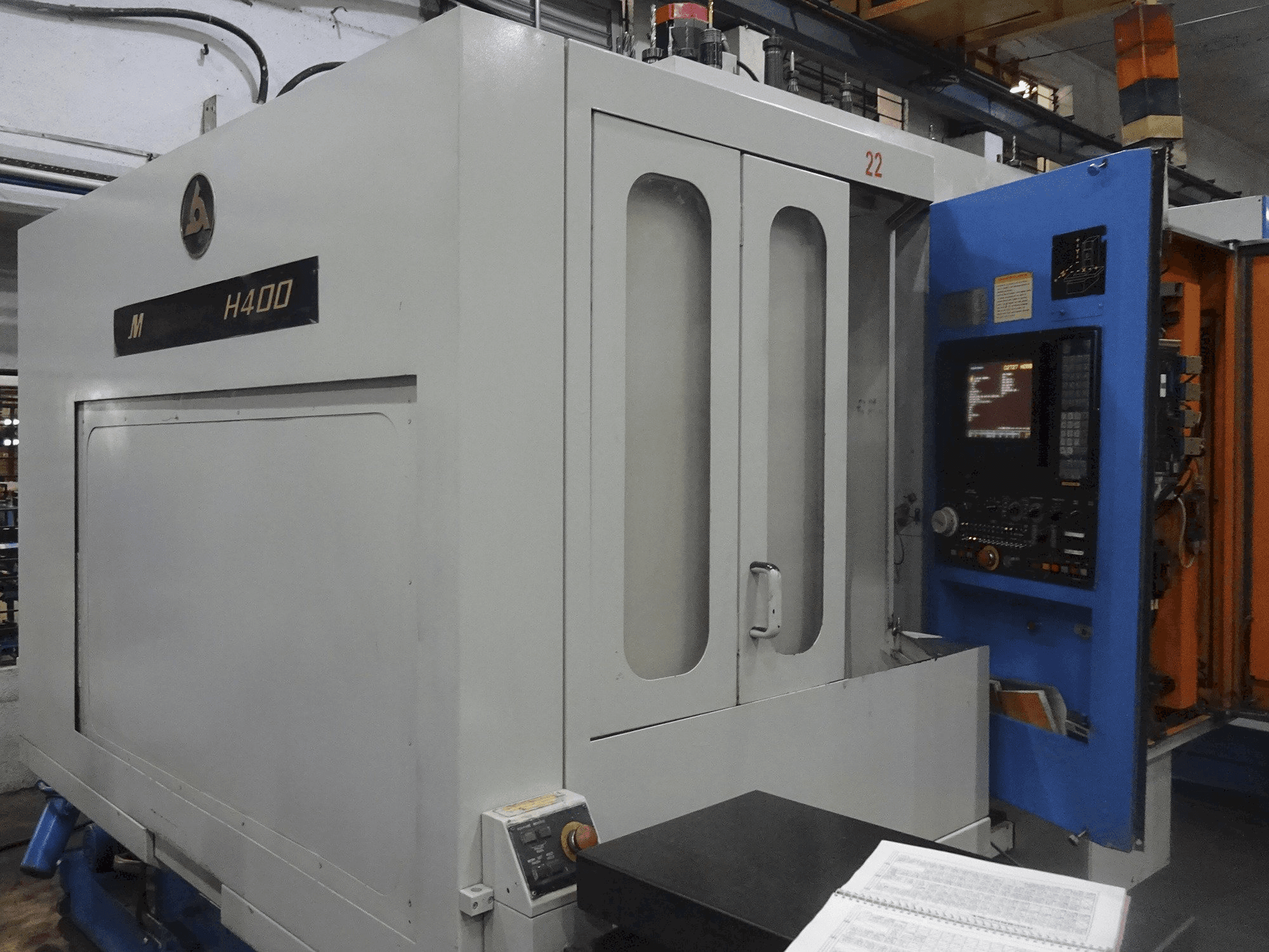 Front view of Kitamura Mycenter-H400SC Machine