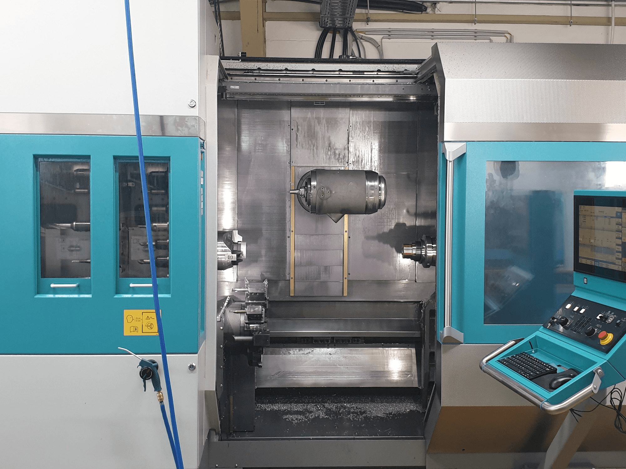 Front view of Index G220 machine